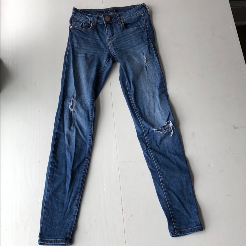 STS Blue skinny ripped jeans